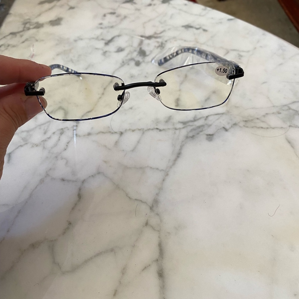 3 pack Rimless Reading Glasses - Picture 6 of 11